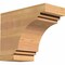 Ekena Millwork Pescadero Smooth Rafter Tail, Western Red Cedar, 5 1/2"W x 10"H x 12"L RFT06X10X12PEC00SWR - alternate 1